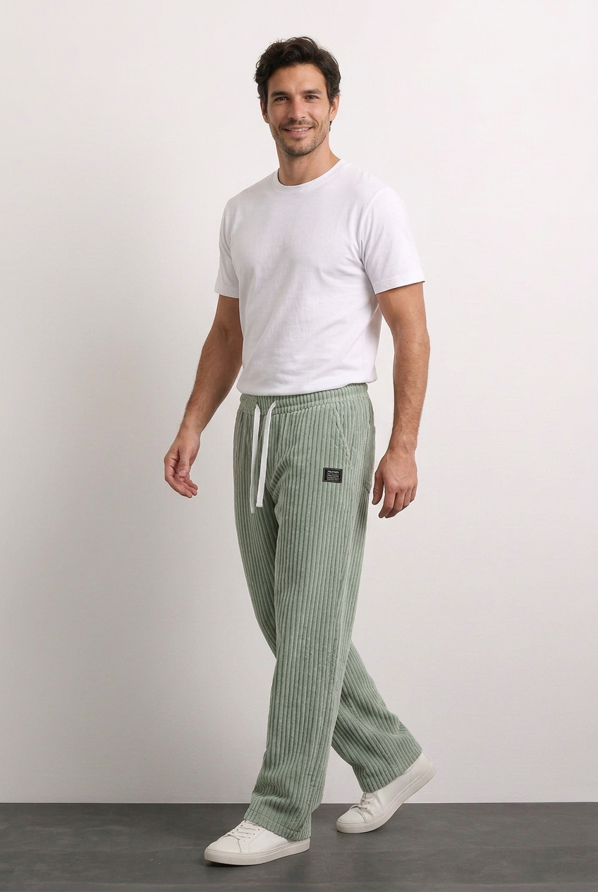 Pablo - Pantalón de terciopelo acanalado