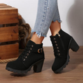 Silvia, botines con cordones y hebilla – foto 1