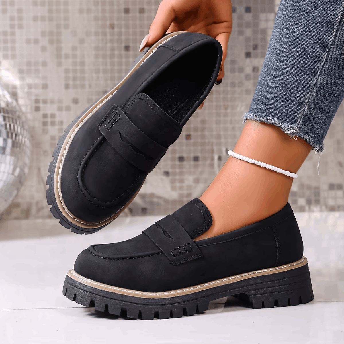 Julia, mocasines con plataforma – foto 3
