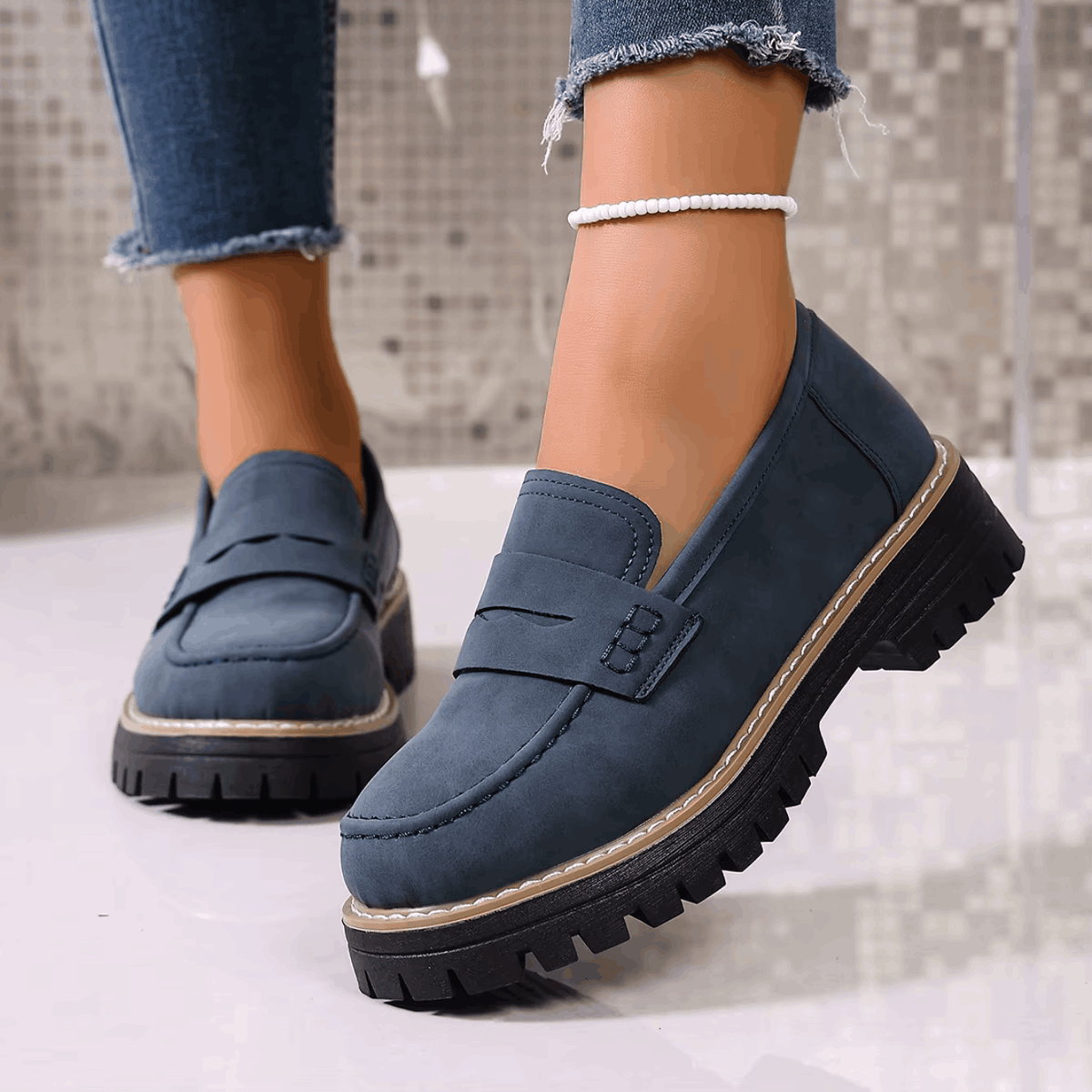 Julia, mocasines con plataforma – foto 1