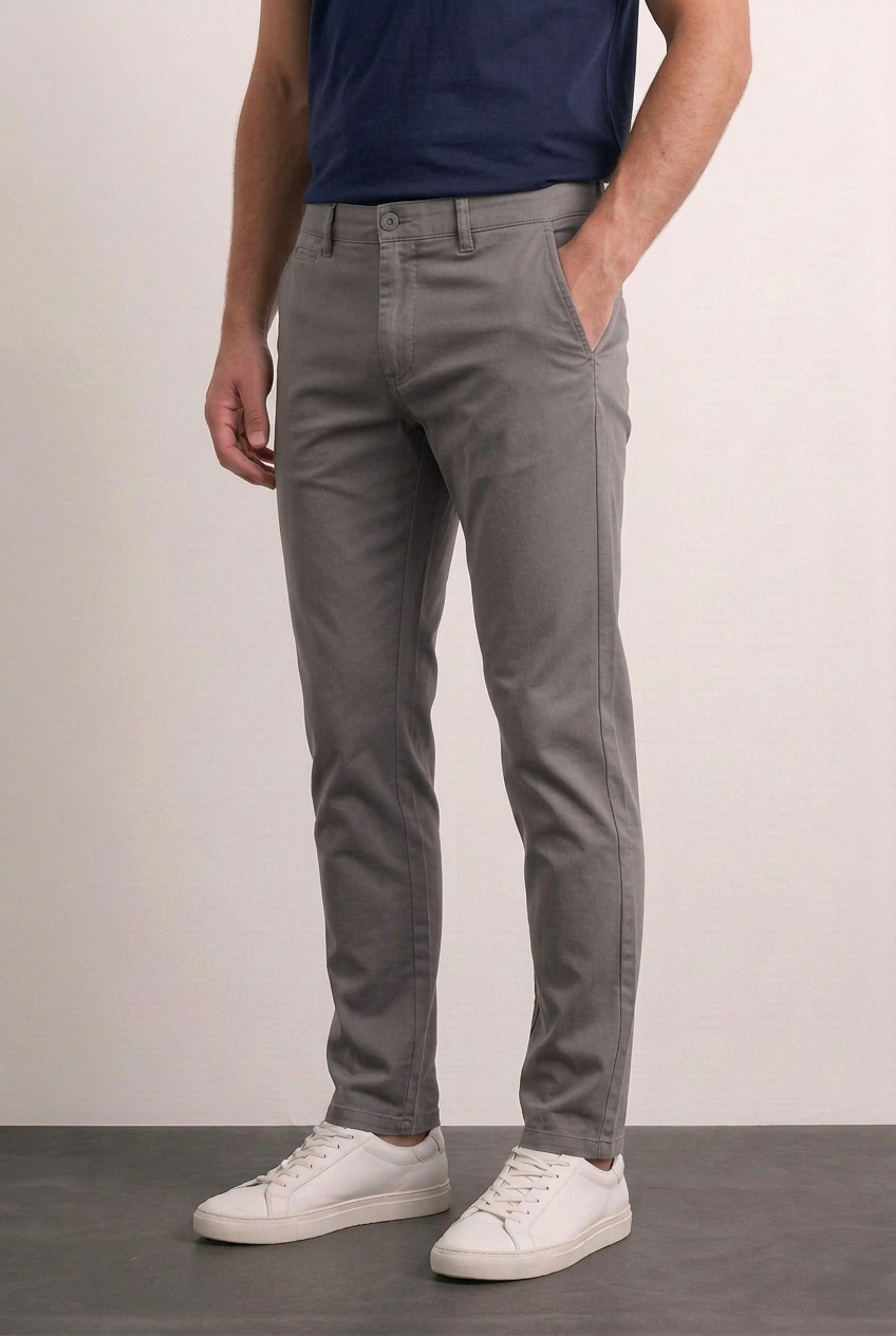 Miguel - Pantalón chino con cintura elástica