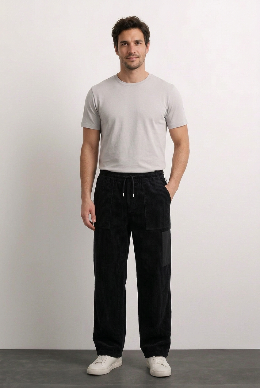 Pablo - Pantalón de terciopelo acanalado
