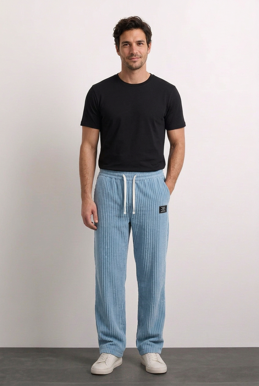 Pablo - Pantalón de terciopelo acanalado