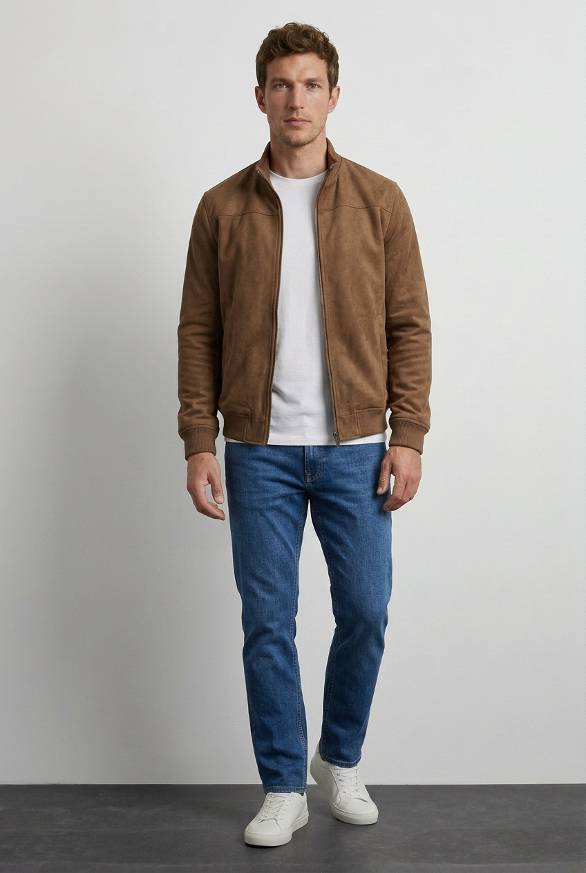 Hugo - Cazadora bomber efecto ante