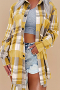 Lucía, camisa de cuadros de manga larga – foto 5