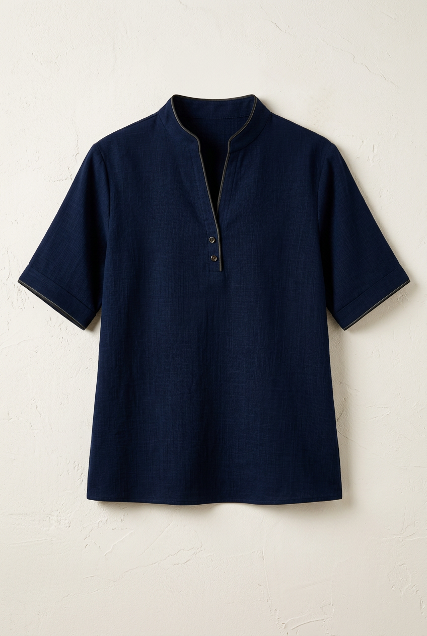 Aurelia azul marino, prenda sola