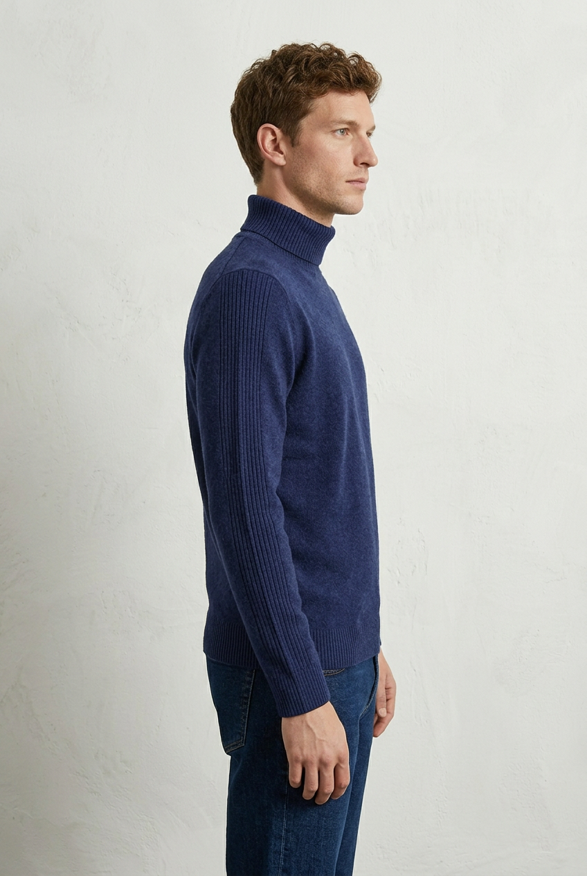 Leandro - Jersey de cuello alto
