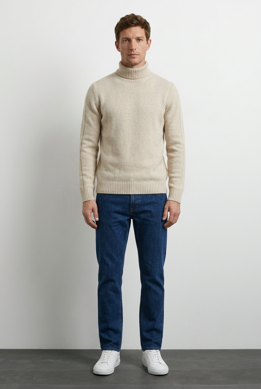 Leandro - Jersey de cuello alto