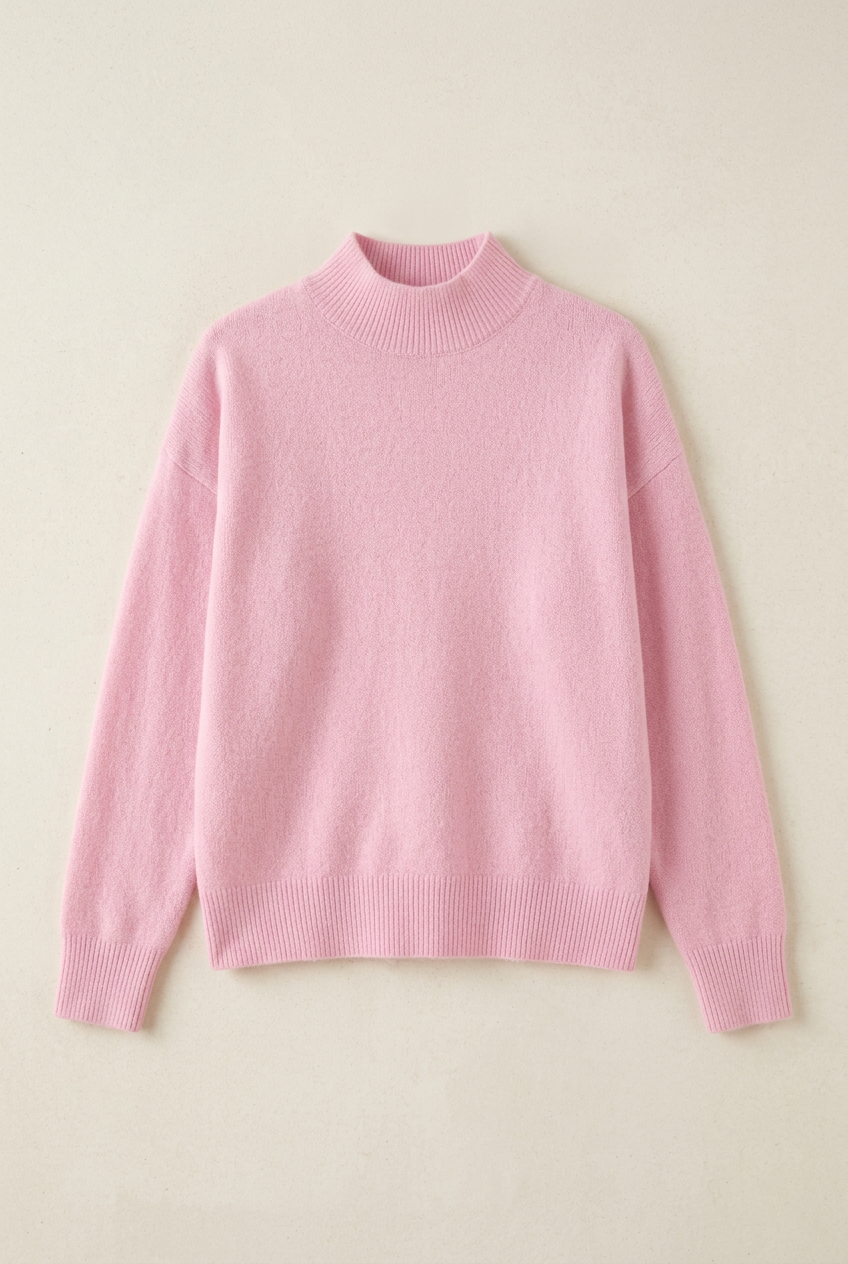 Jersey Virginia rosa claro, prenda sola