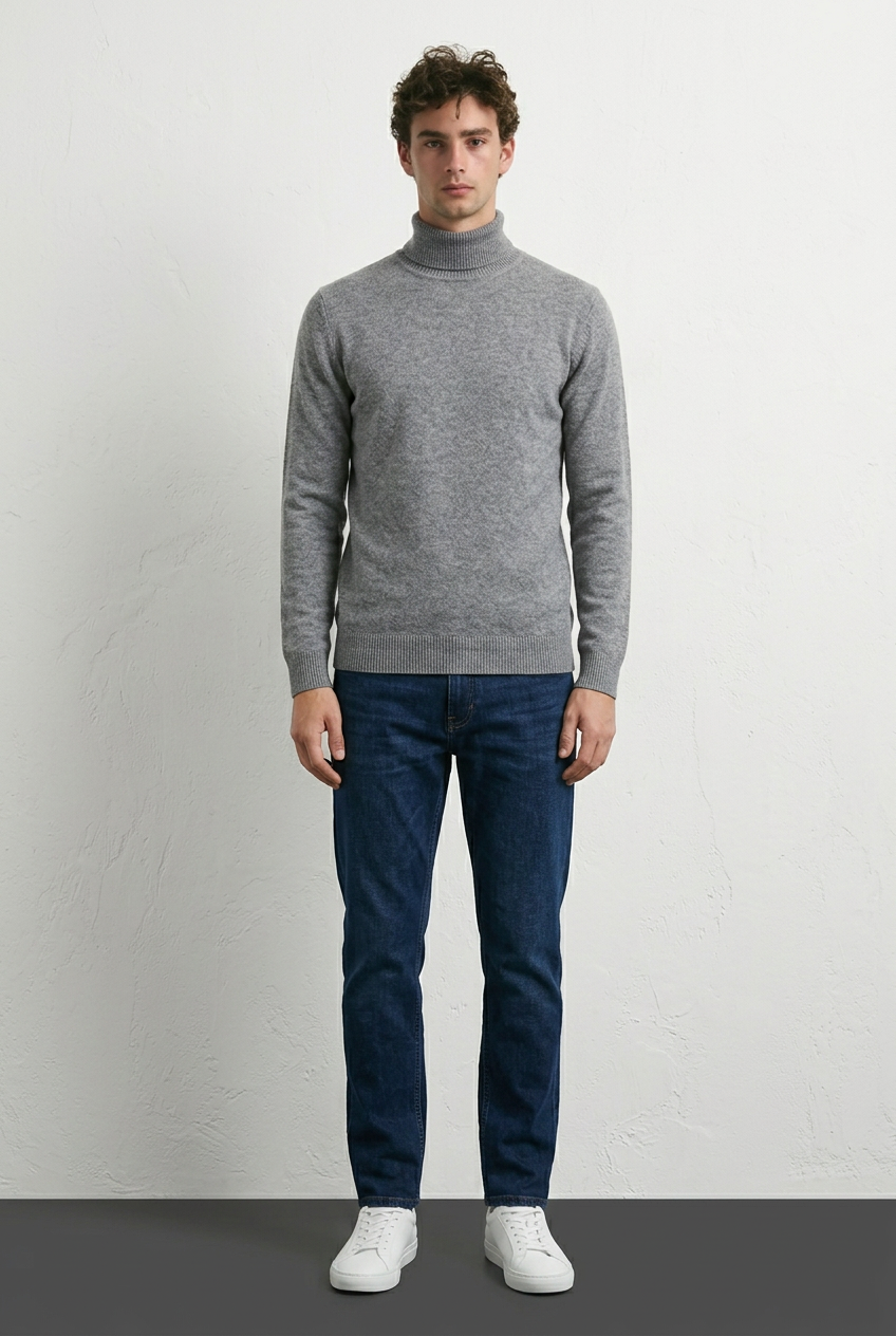 Leandro - Jersey de cuello alto