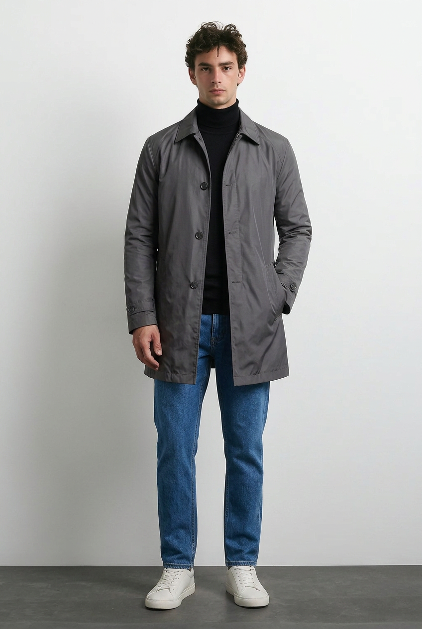 Gabriel - Chaqueta impermeable de media longitud
