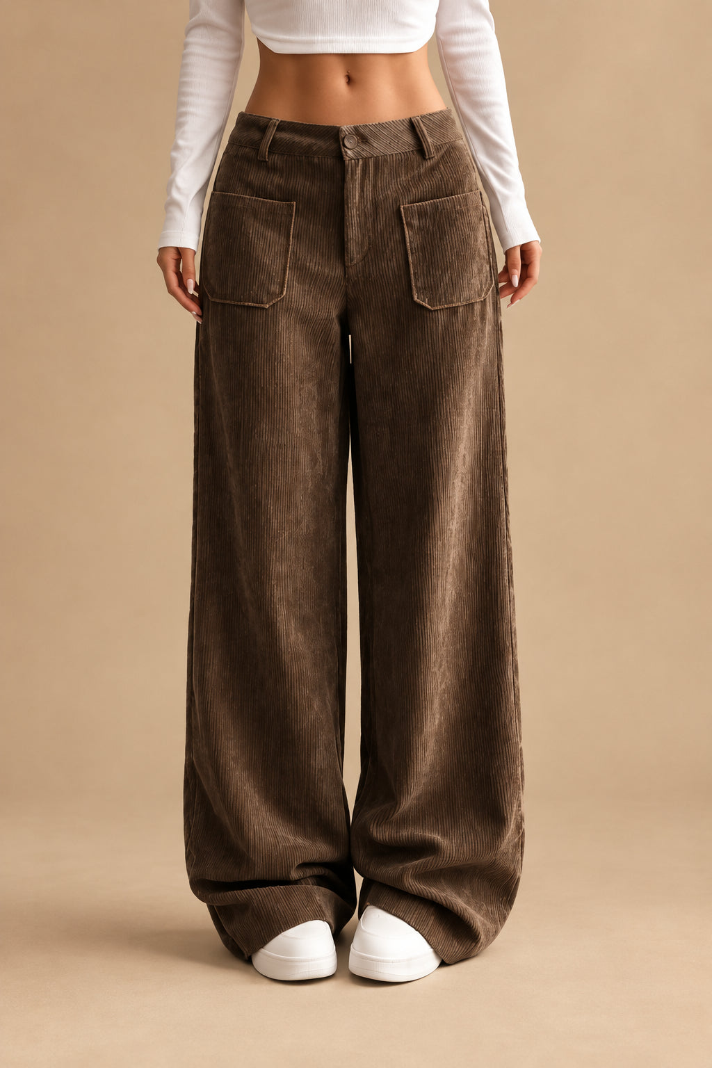 Luisa, pantalón de pana de pierna ancha – foto 3