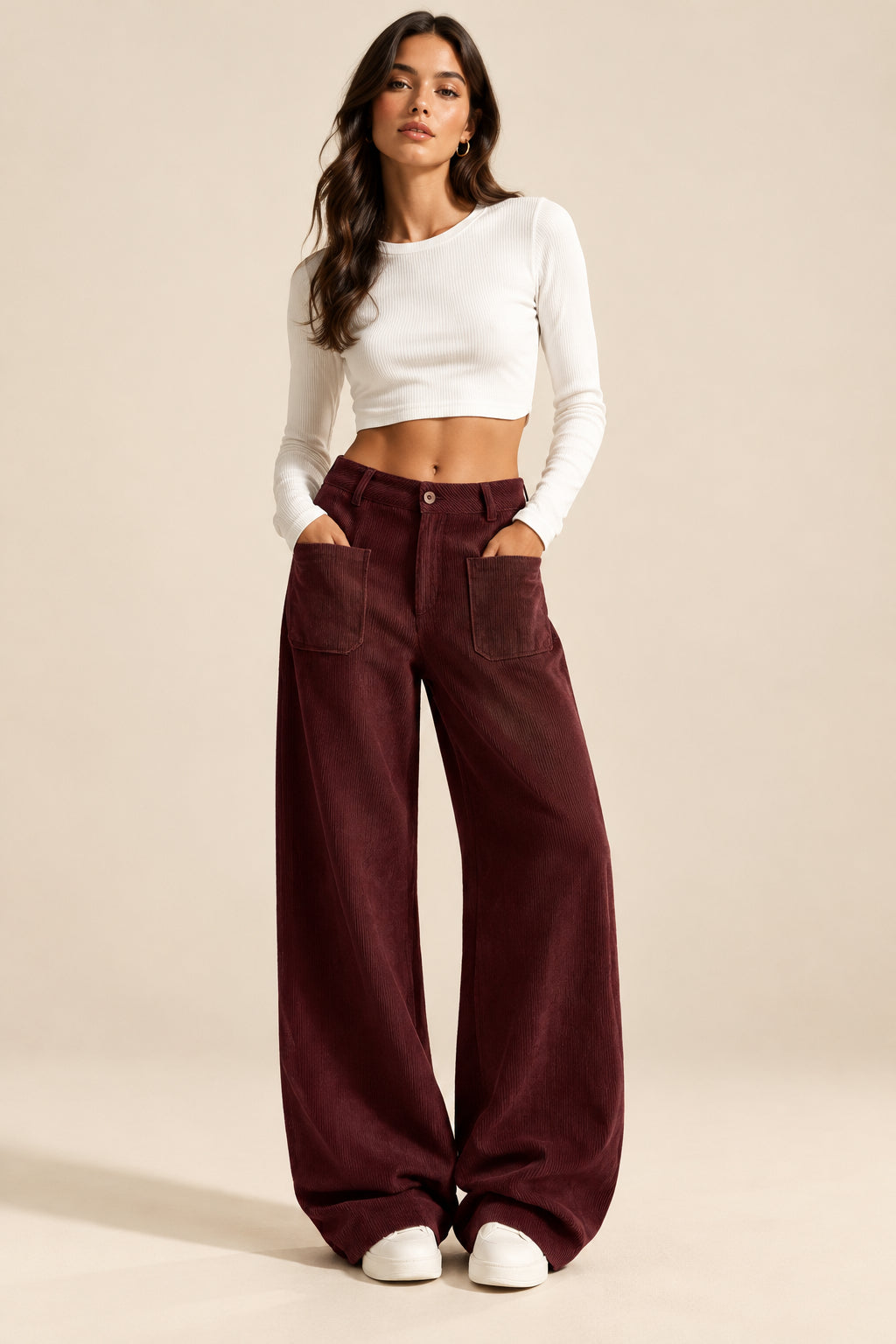 Luisa, pantalón de pana de pierna ancha – foto 6