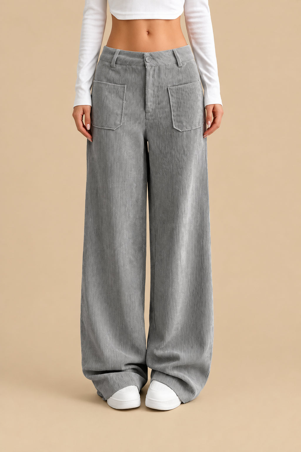 Luisa, pantalón de pana de pierna ancha – foto 2